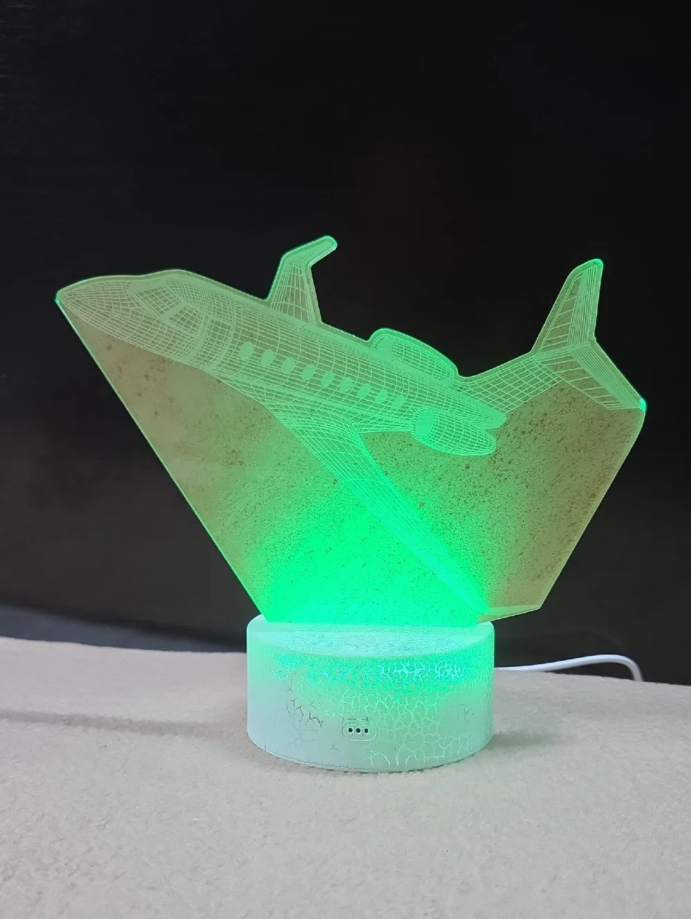3D Airplane LED Night Light